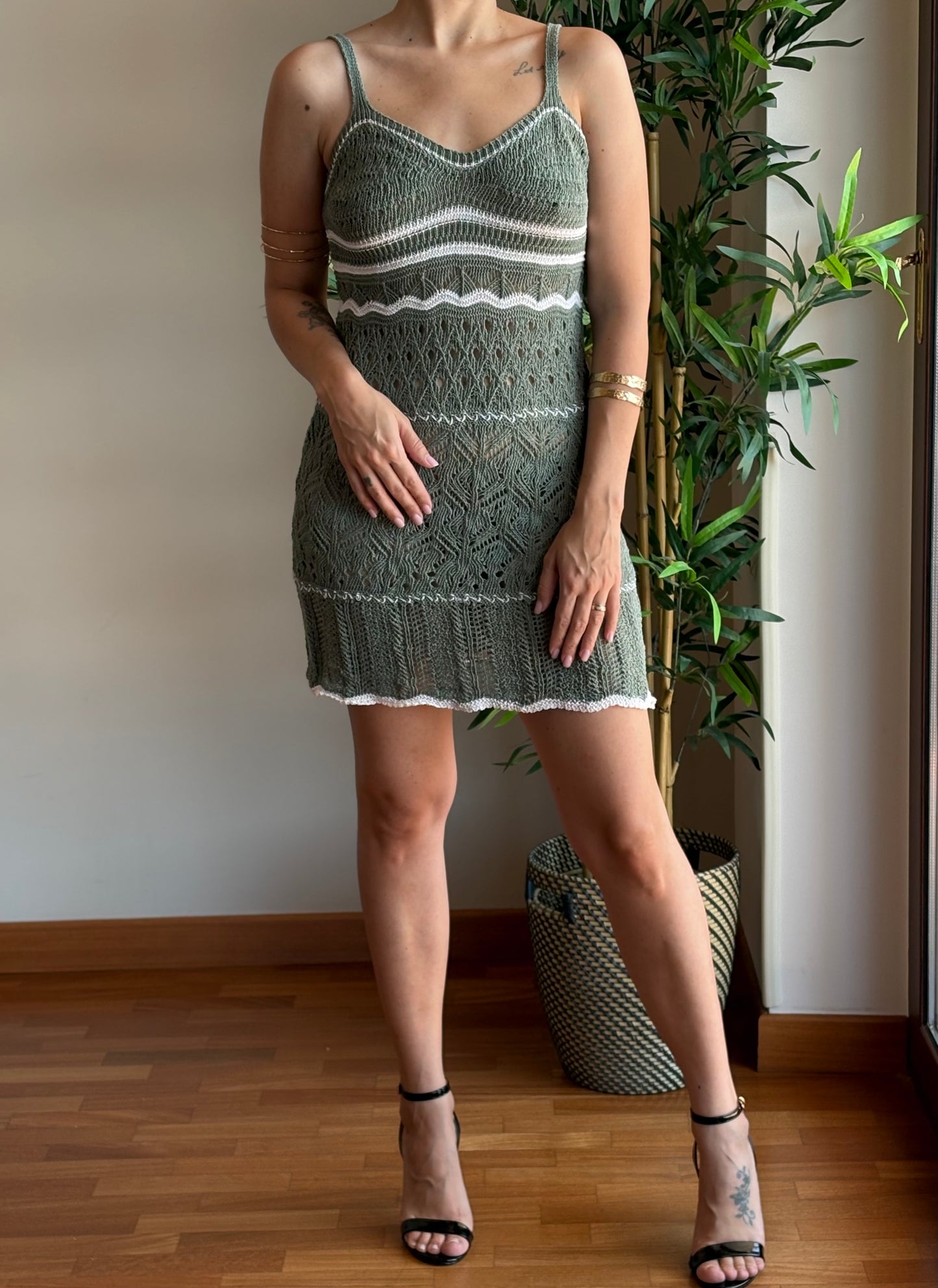 Abito corto crochet