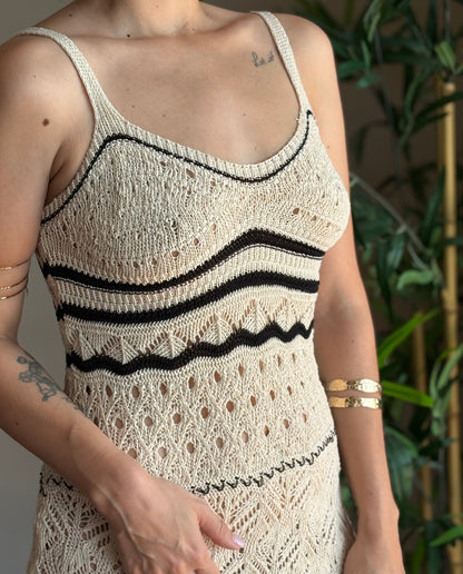 Abito corto crochet
