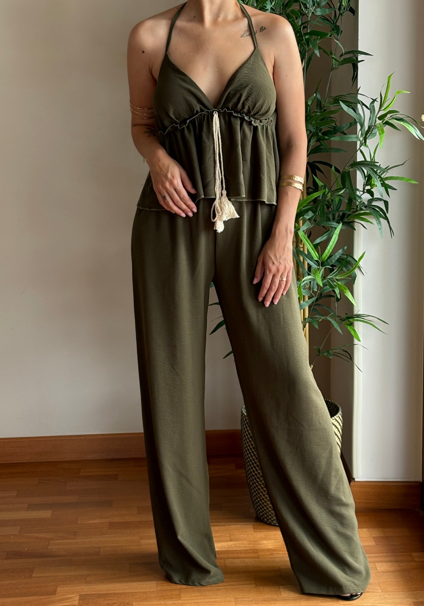 Coordinato top e pantalone