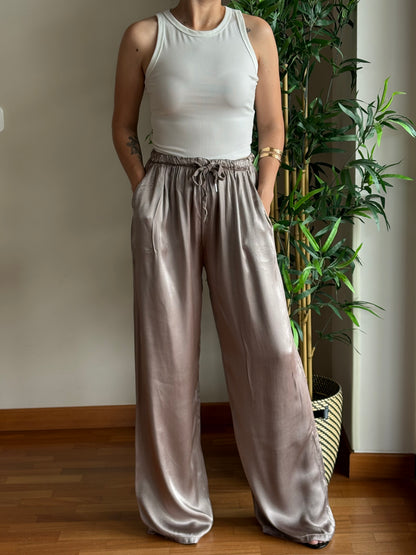Pantaloni Satin