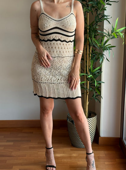 Abito corto crochet